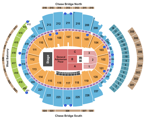 Madison Square Garden Phish Seating Chart